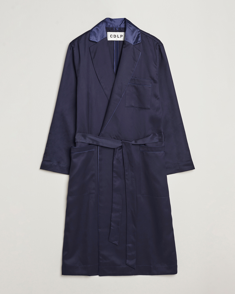 Heren | Pyjama's en gewaden | CDLP | Home Robe Navy Blue