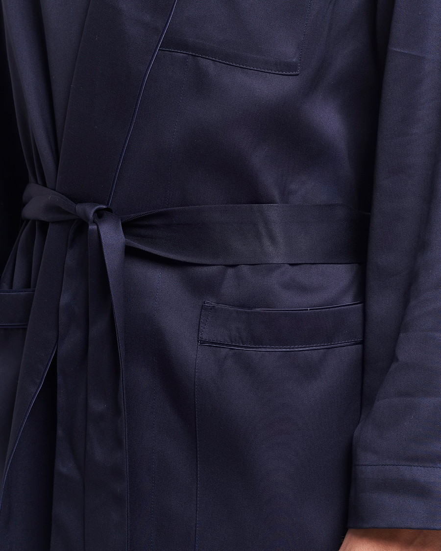 Heren | Pyjama's en gewaden | CDLP | Home Robe Navy Blue