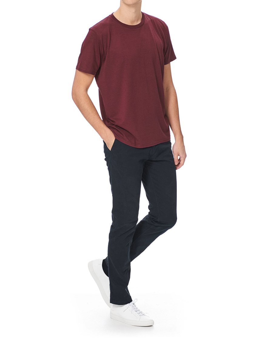 Heren | T-shirts | CDLP | Round Neck Tee Burgundy