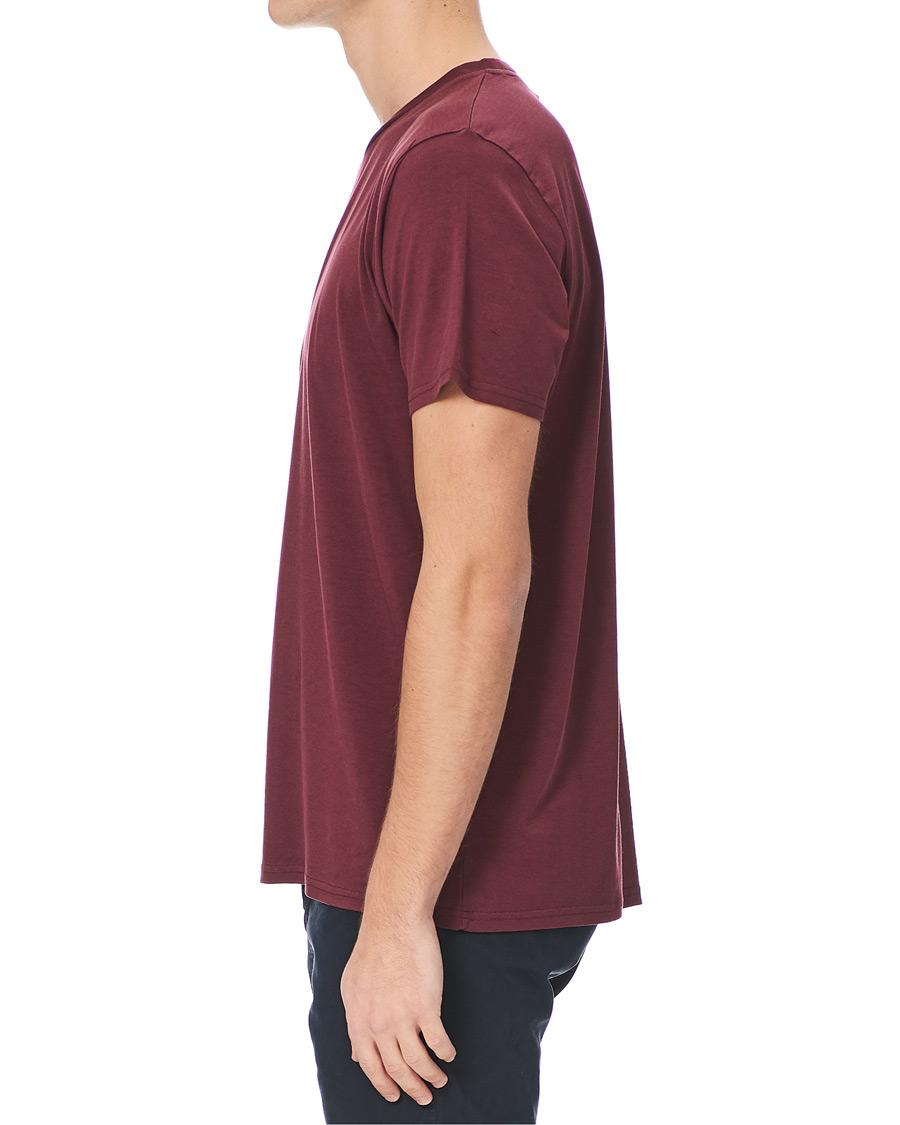 Heren | T-shirts | CDLP | Round Neck Tee Burgundy