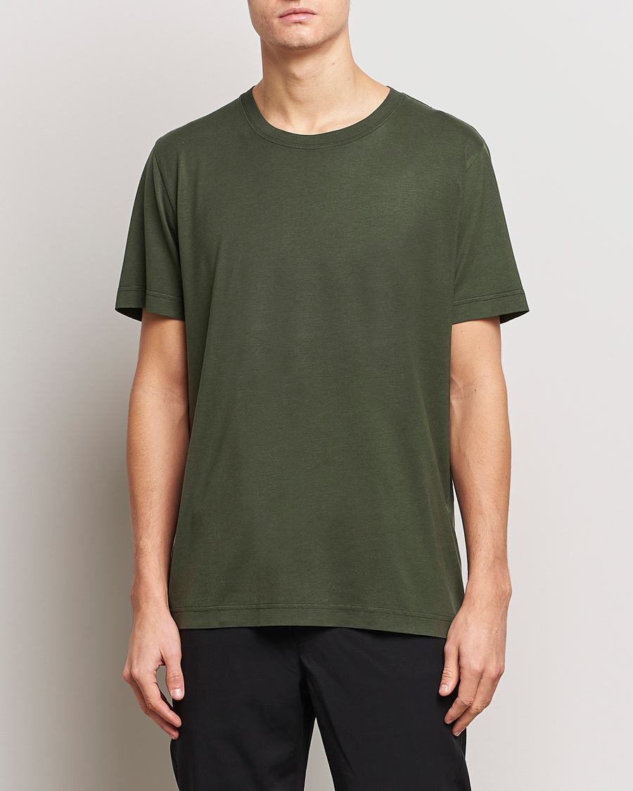 Heren | Sale Kleding | CDLP | Round Neck Tee Army Green