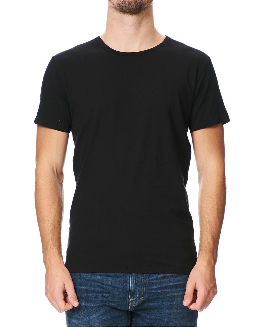 Heren | T-shirts | Tommy Hilfiger | 3-Pack Cotton Strech Crew Neck Tee Black