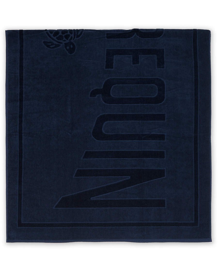Heren | Vilebrequin Terry Cloth Beach Towel Bleu Marine | Vilebrequin | Terry Cloth Beach Towel Bleu Marine