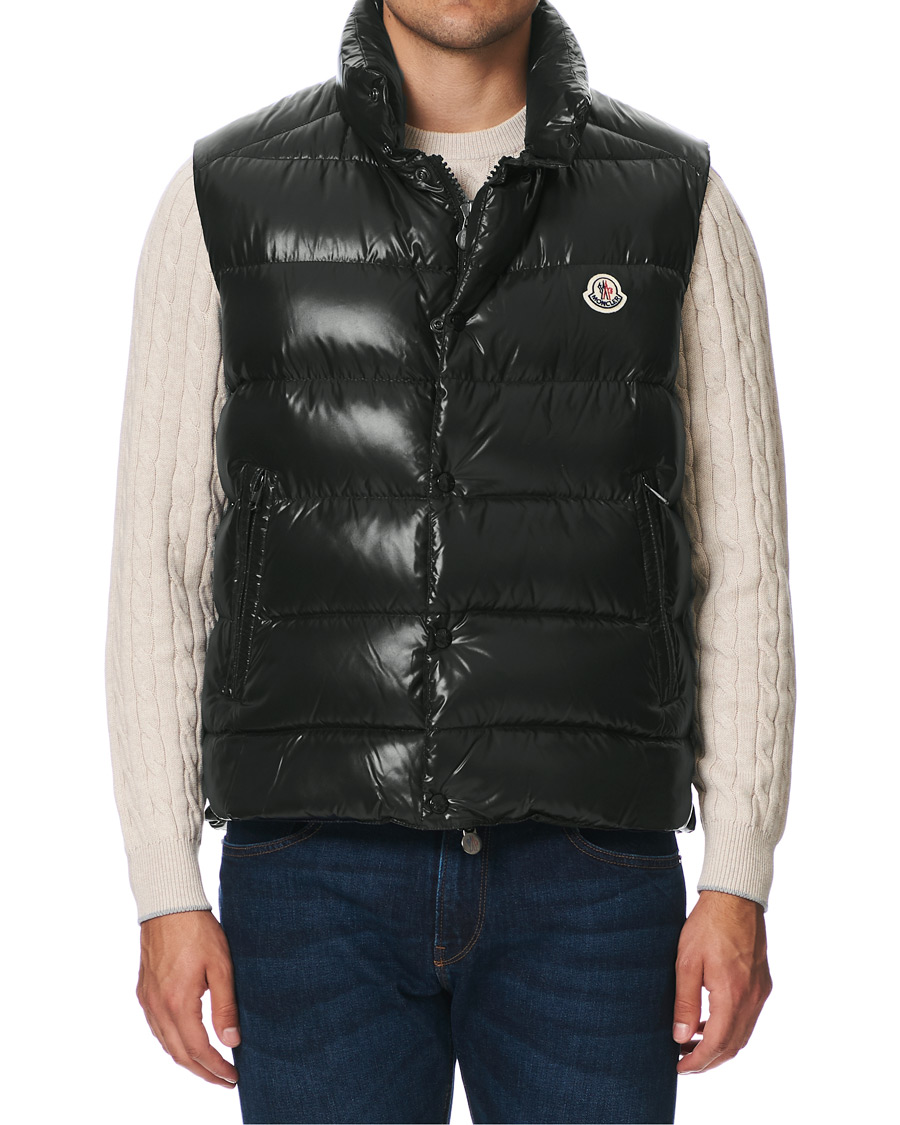 Heren | Jassen | Moncler | Tib Down Gilet Black