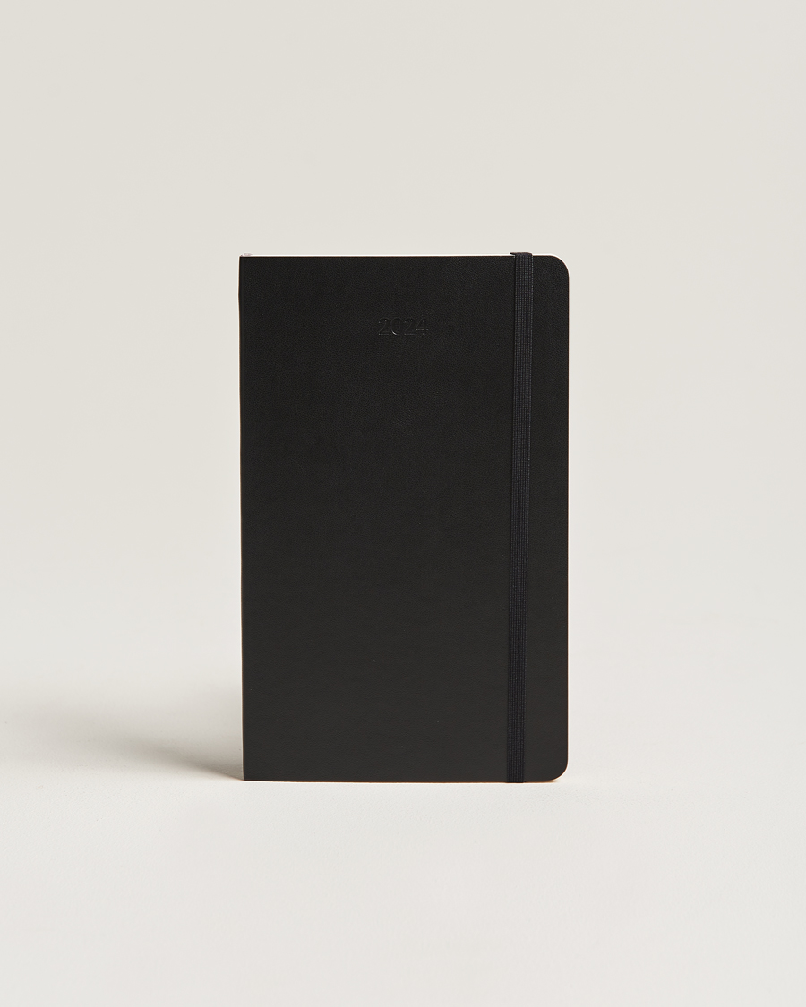Heren | Notitieboekjes | Moleskine | 12-Month Weekly Notebook Planner Soft Black