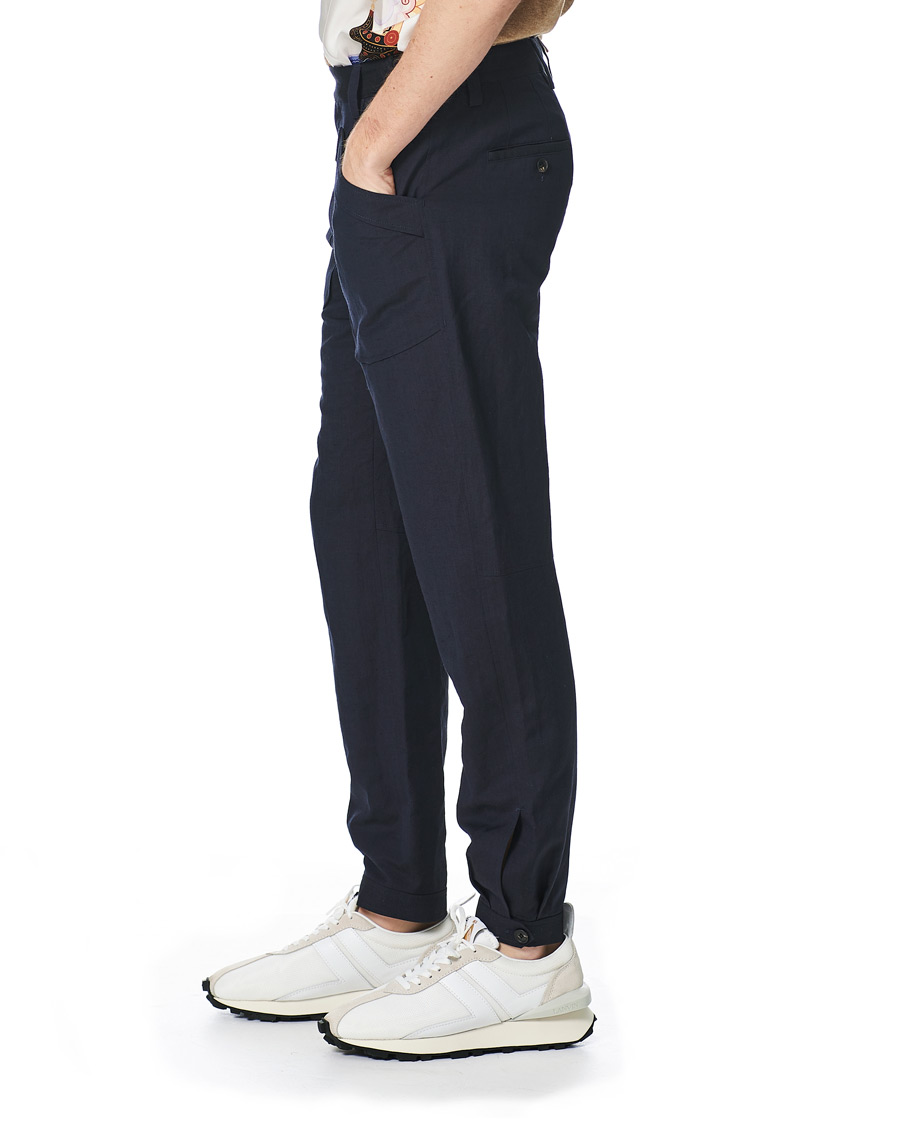 Heren | Broeken | Lanvin | Slim Fit Trousers Navy