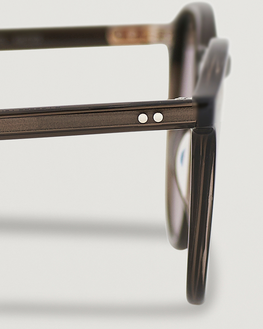 Heren | Zonnebrillen | Garrett Leight | Hampton 46 Sunglasses Black Glass