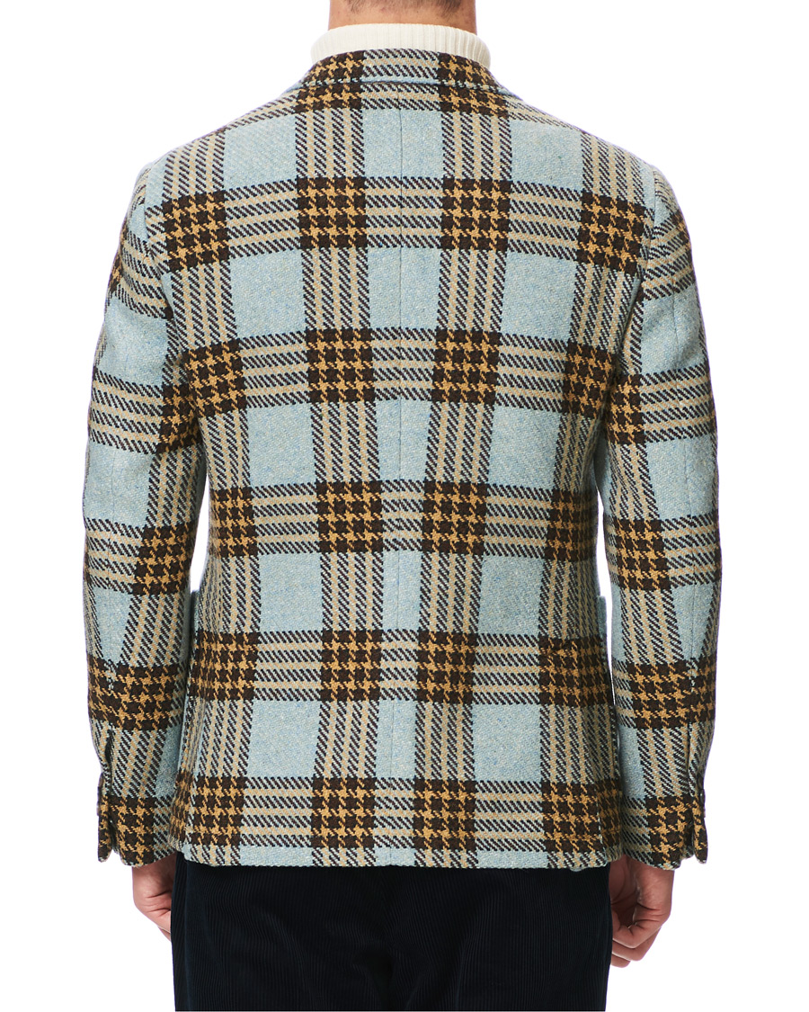 Heren | Blazers | GANT | Luke Edward Hall Check Blazer Hamptons Blue