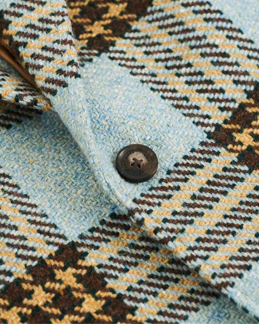 Heren | Blazers | GANT | Luke Edward Hall Check Blazer Hamptons Blue