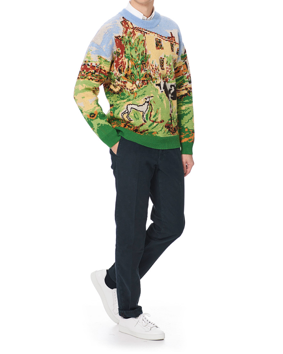 Heren | Truien | GANT | Luke Edward Hall Intarsea Crew Neck Multi
