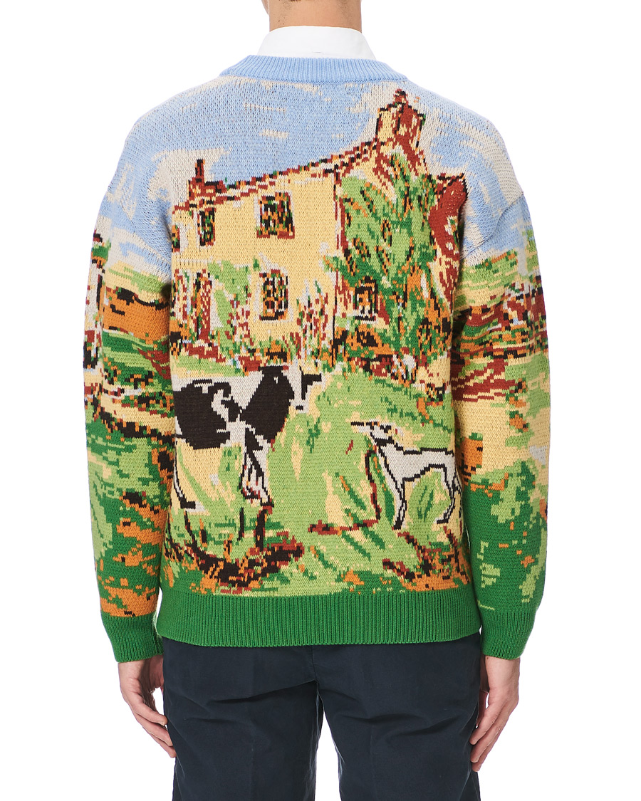 Heren | Truien | GANT | Luke Edward Hall Intarsea Crew Neck Multi