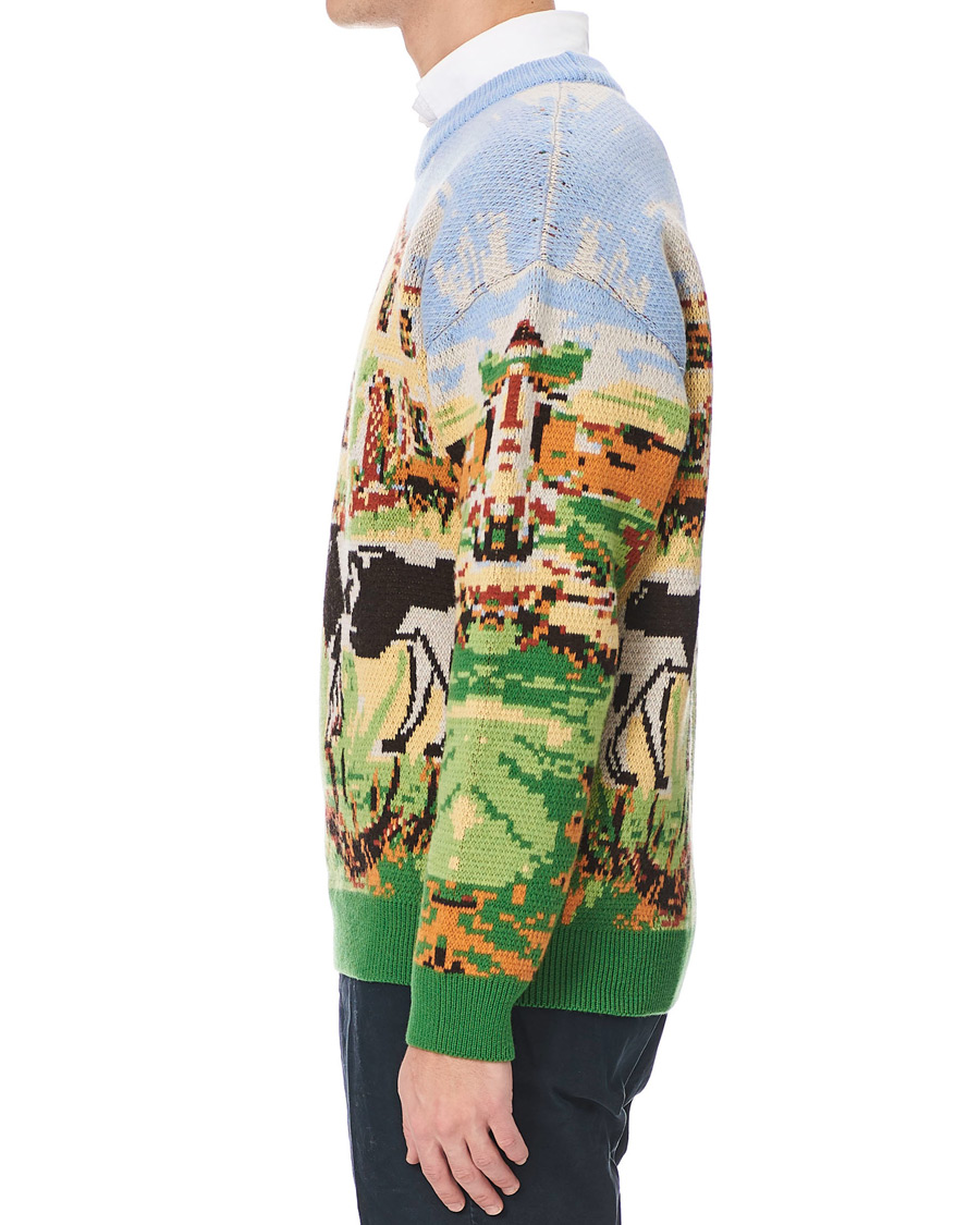 Heren | Truien | GANT | Luke Edward Hall Intarsea Crew Neck Multi