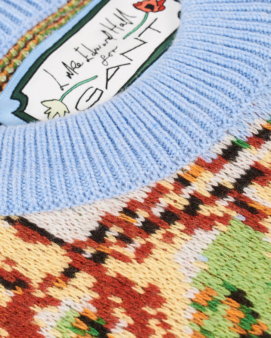 Heren | Truien | GANT | Luke Edward Hall Intarsea Crew Neck Multi