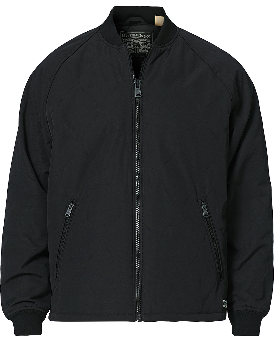 Heren | Jassen | Levi's | Hyde Quilted Bomber Jacket Caviar