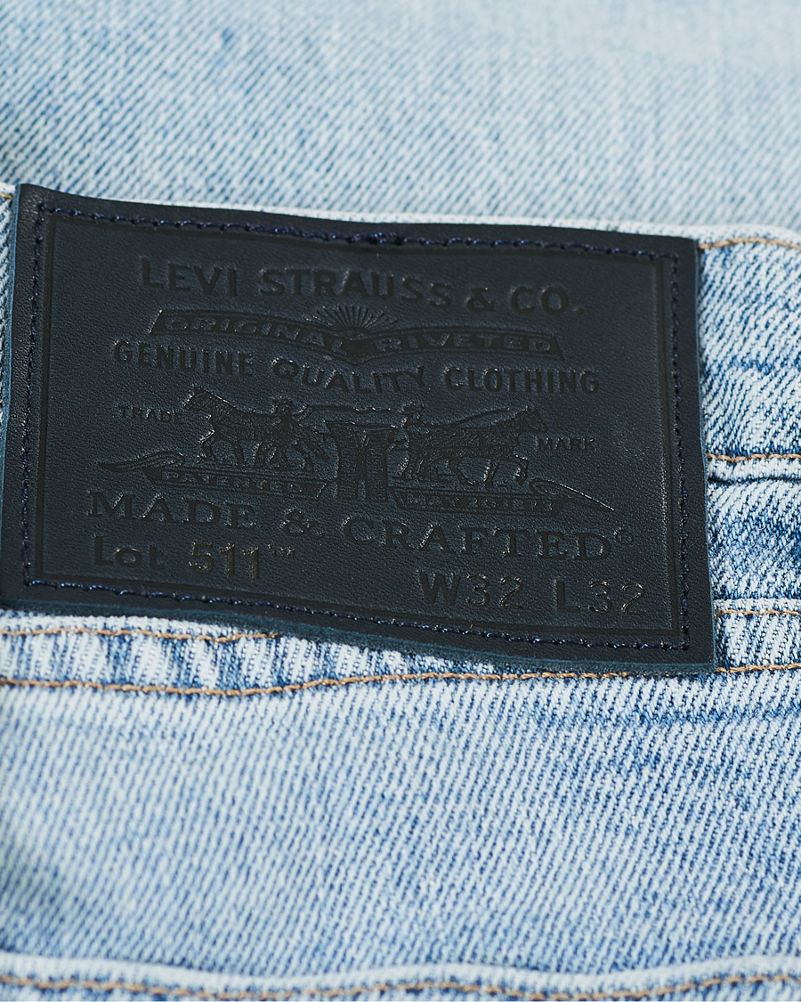 Heren | Jeans | Levi's Made & Crafted | 511 Fit Stretch Jeans Horizons