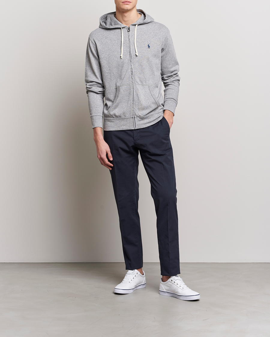 Heren | Truien | Polo Ralph Lauren | Spa Terry Full Zip Hoodie Andover Heather