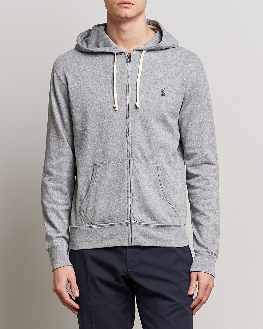 Heren | Truien | Polo Ralph Lauren | Spa Terry Full Zip Hoodie Andover Heather