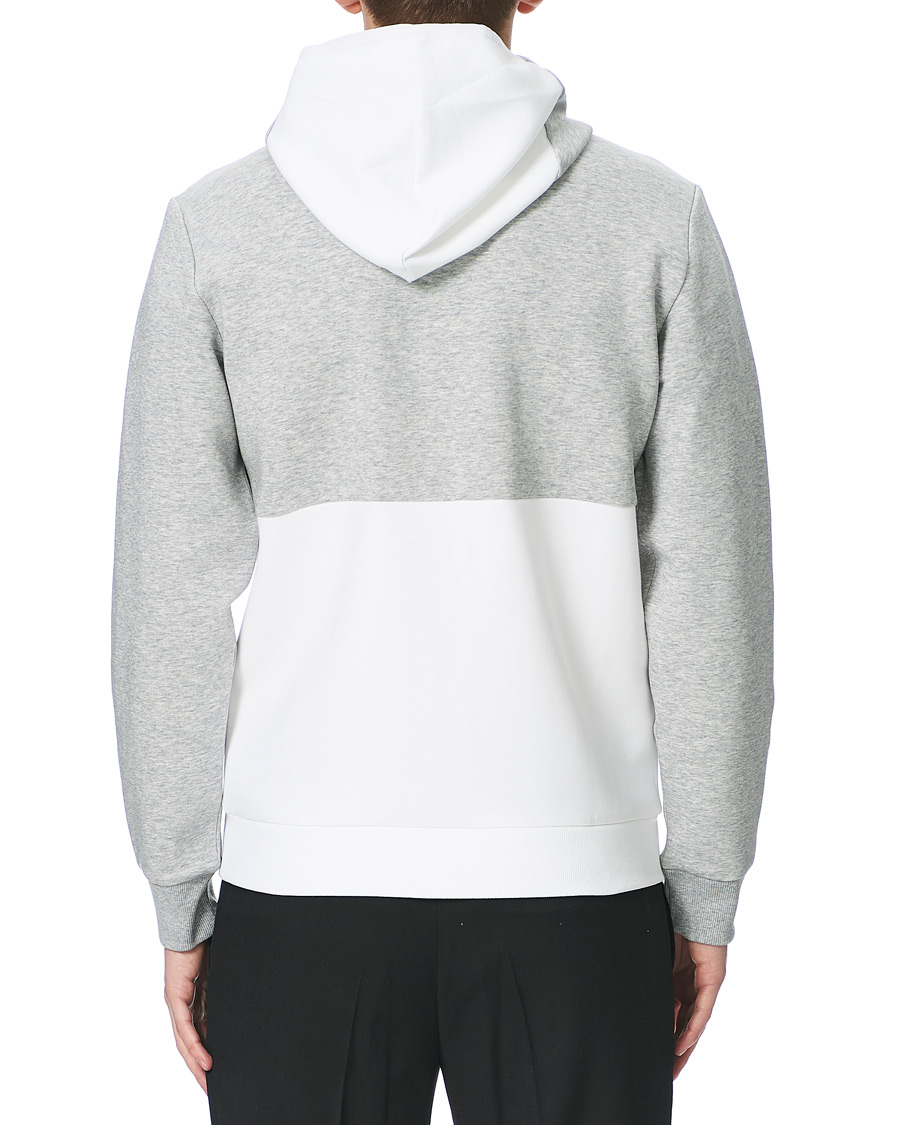 Heren | Truien | BOSS GREEN | BOSS Athleisure Saggy Full Zip Hoodie Grey/White