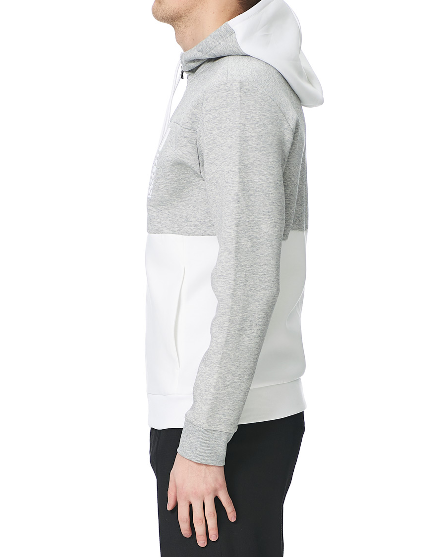 Heren | Truien | BOSS GREEN | BOSS Athleisure Saggy Full Zip Hoodie Grey/White