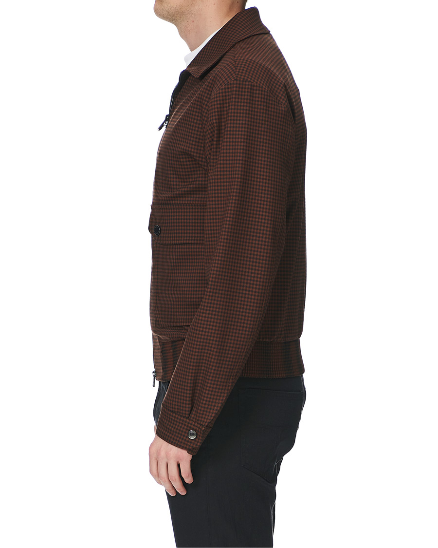 Heren | Jassen | BOSS BLACK | BOSS Narten Houndstooth Jacket Rust