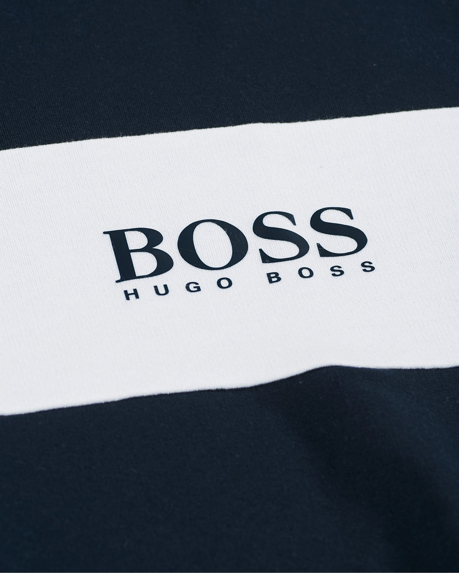 Heren | Truien | BOSS BLACK | BOSS Full Zip Hoodie Jacket Dark Blue
