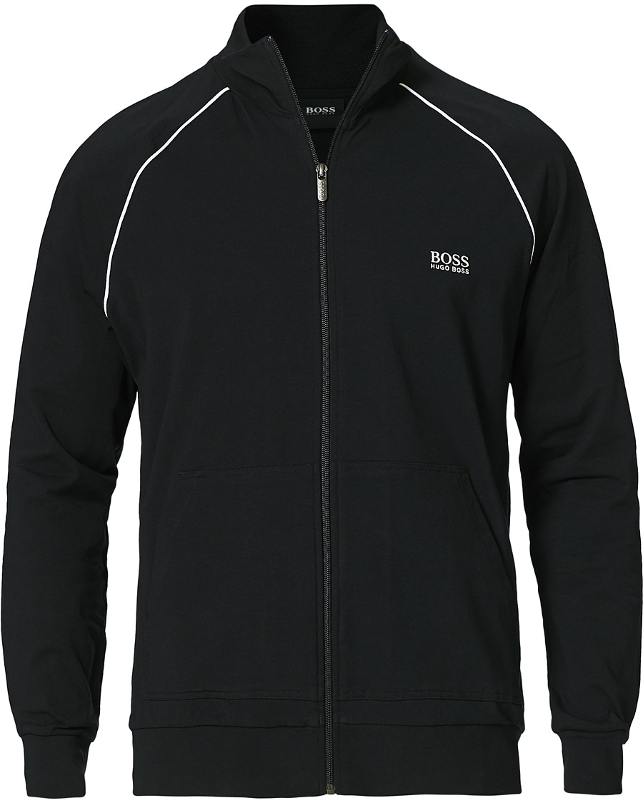 Heren | Truien | BOSS BLACK | BOSS Mix & Match Full Zip Jacket Black