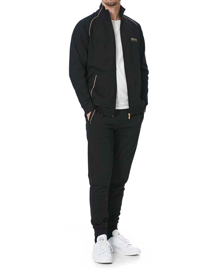 Heren | Truien | BOSS BLACK | BOSS Tracksuit Full Zip Jacket Black