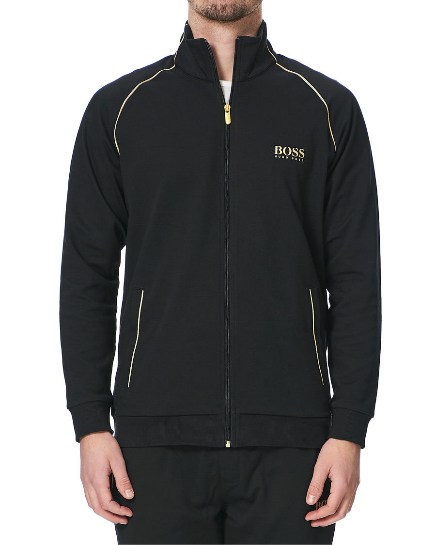 Heren | Truien | BOSS BLACK | BOSS Tracksuit Full Zip Jacket Black