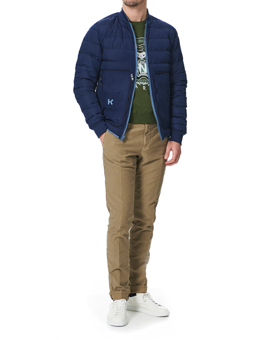 Heren | Jassen | KENZO | Lightweight Reversible Bomber Jacket Blue
