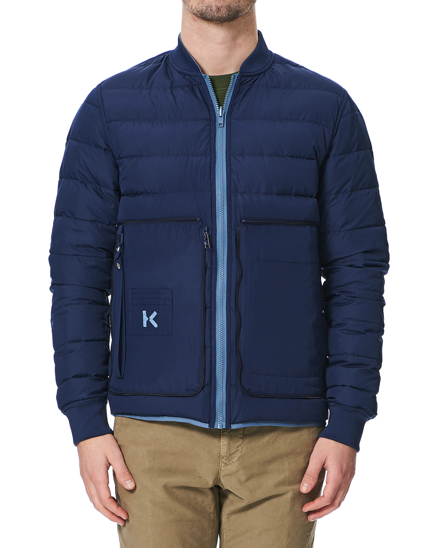 Heren | Jassen | KENZO | Lightweight Reversible Bomber Jacket Blue