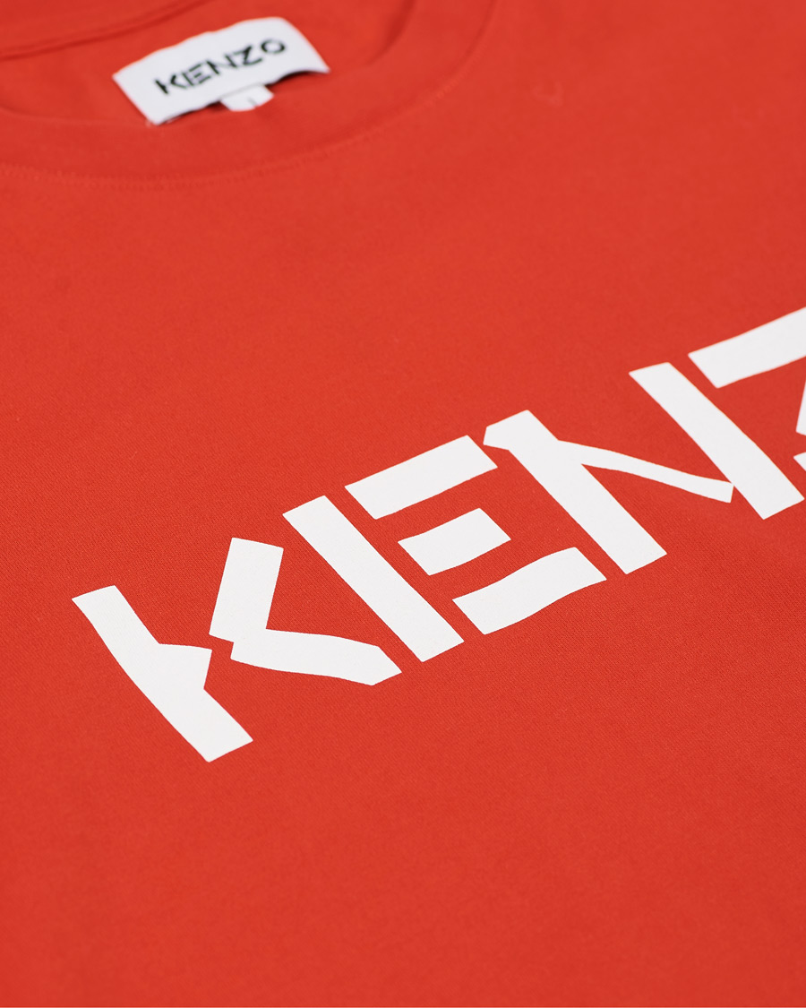 Heren | T-shirts | KENZO | Logo Classic Crew Neck Tee Medium Red