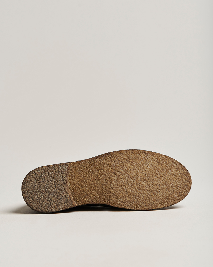 Heren | Laarzen | Drake's | Crosby Moc-Toe Suede Chukka Boots Dark Brown