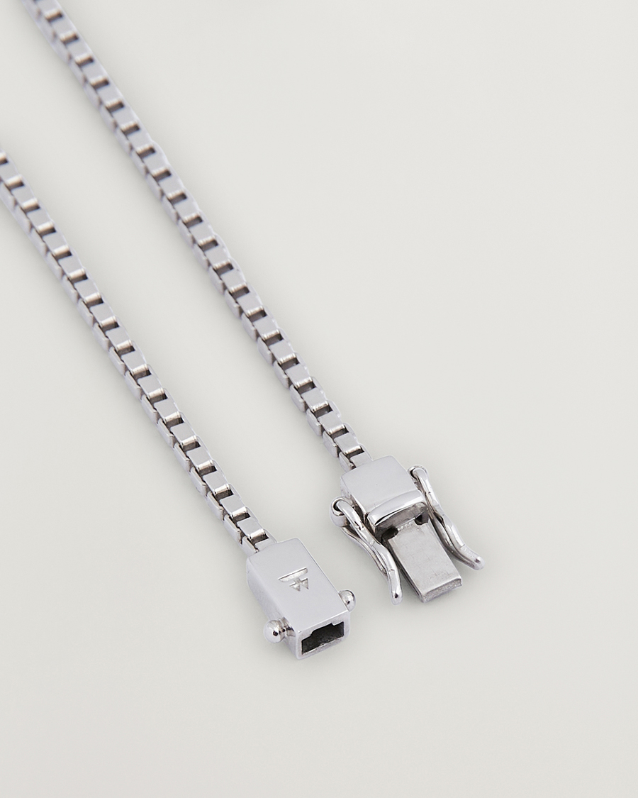 Heren | Tom Wood Square Bracelet Silver | Tom Wood | Square Bracelet Silver