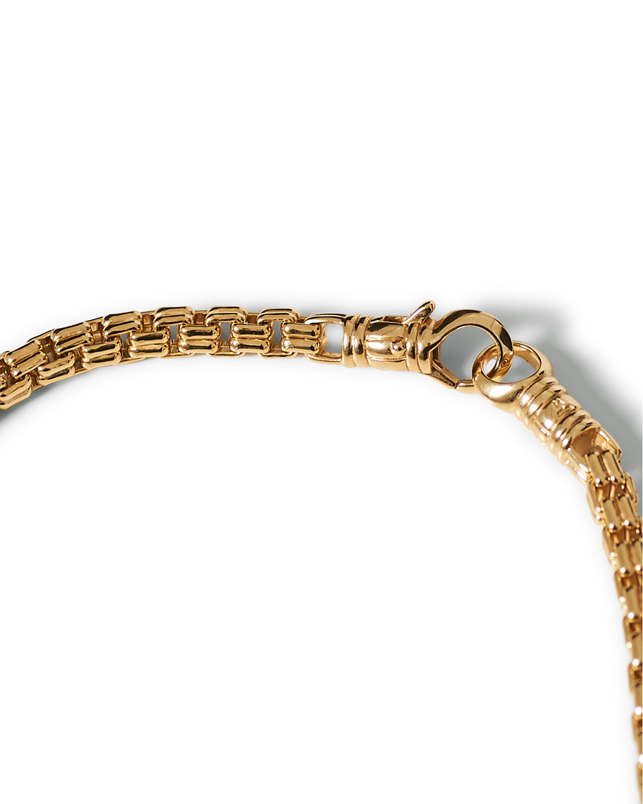 Heren | Tom Wood Venetian Bracelet Double M Bracelet Gold | Tom Wood | Venetian Bracelet Double M Bracelet Gold