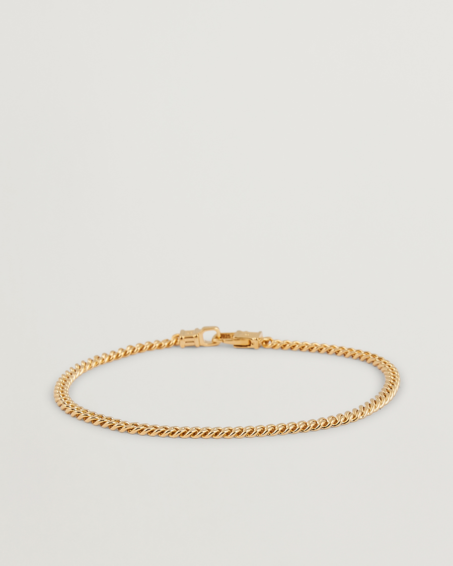 Heren | Sieraden | Tom Wood | Curb Bracelet M Gold