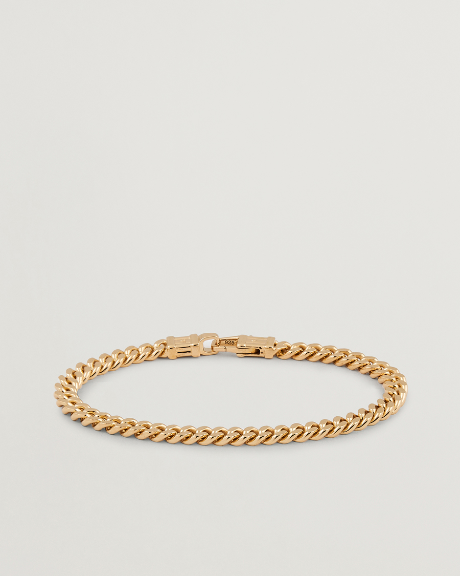 Heren | Sieraden | Tom Wood | Curb Bracelet L Gold