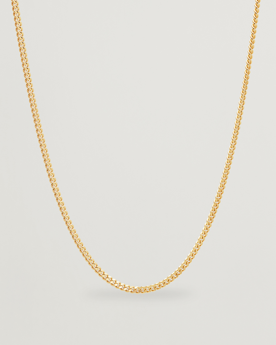 Heren | Sieraden | Tom Wood | Curb Chain M Necklace Gold