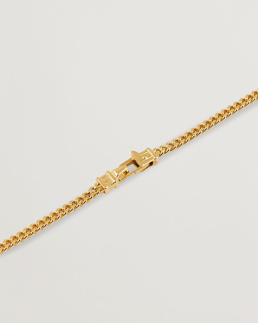 Heren | Sieraden | Tom Wood | Curb Chain M Necklace Gold