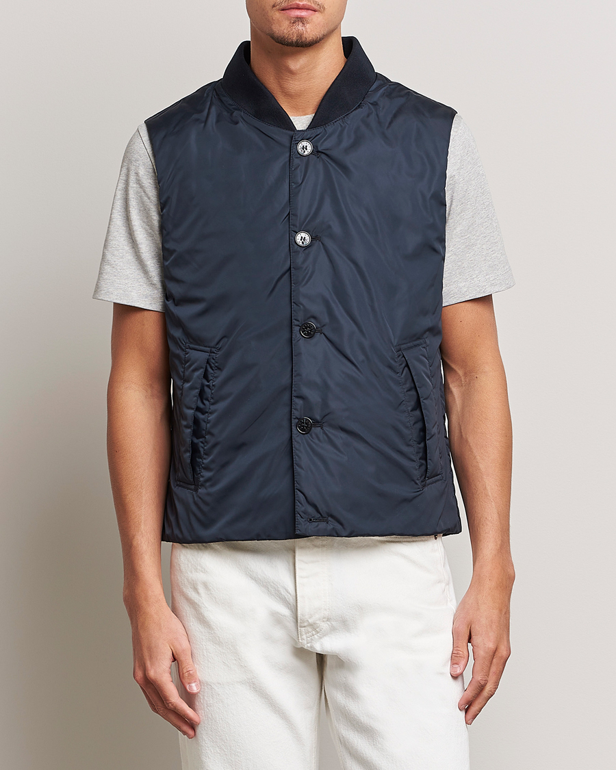 Men | Gilets | Mackintosh | Dundee Padded Liner Navy