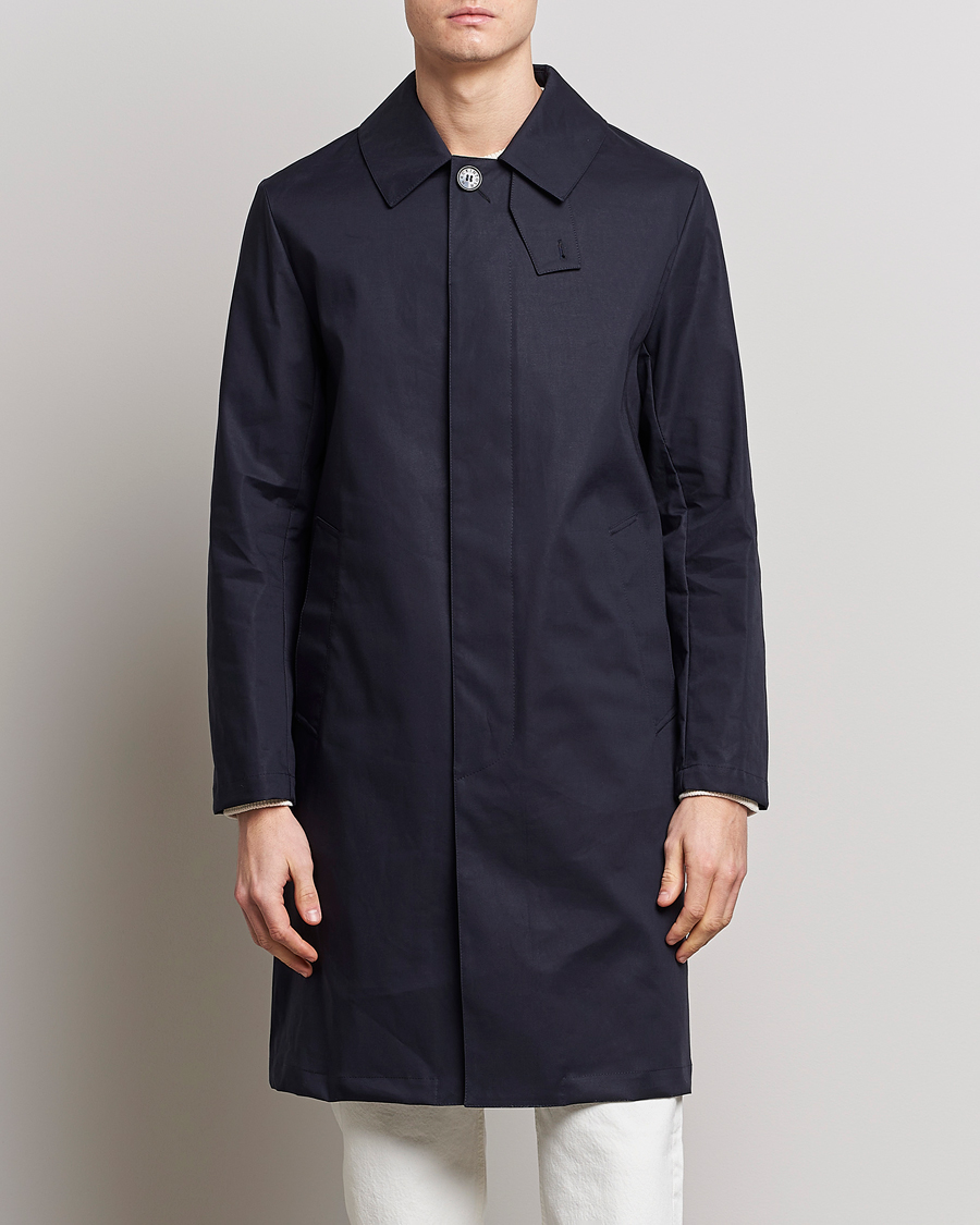 Men |  | Mackintosh | Manchester Car Coat Navy