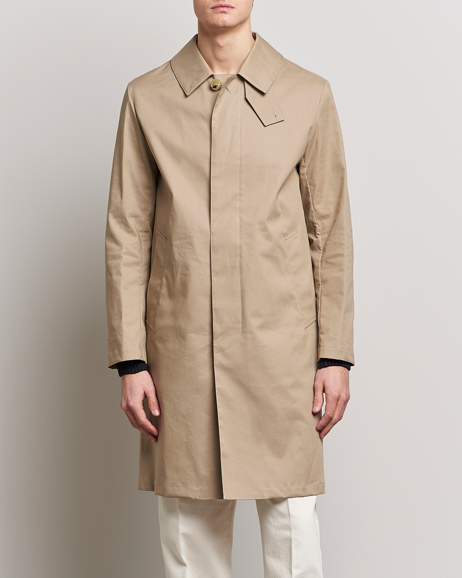 Heren | Mantels | Mackintosh | Manchester Car Coat Fawn