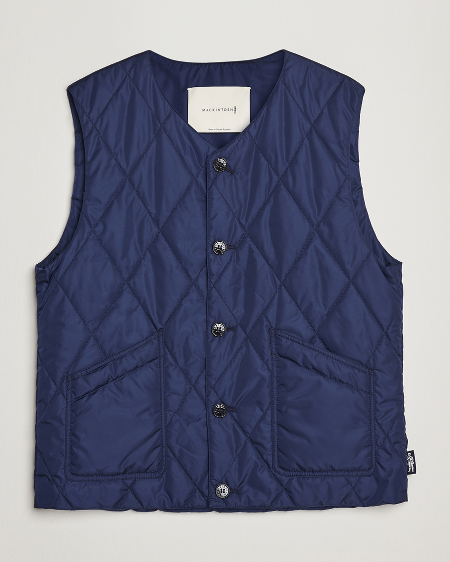 Heren | Gilets | Mackintosh | Hig Quilted Liner Blue