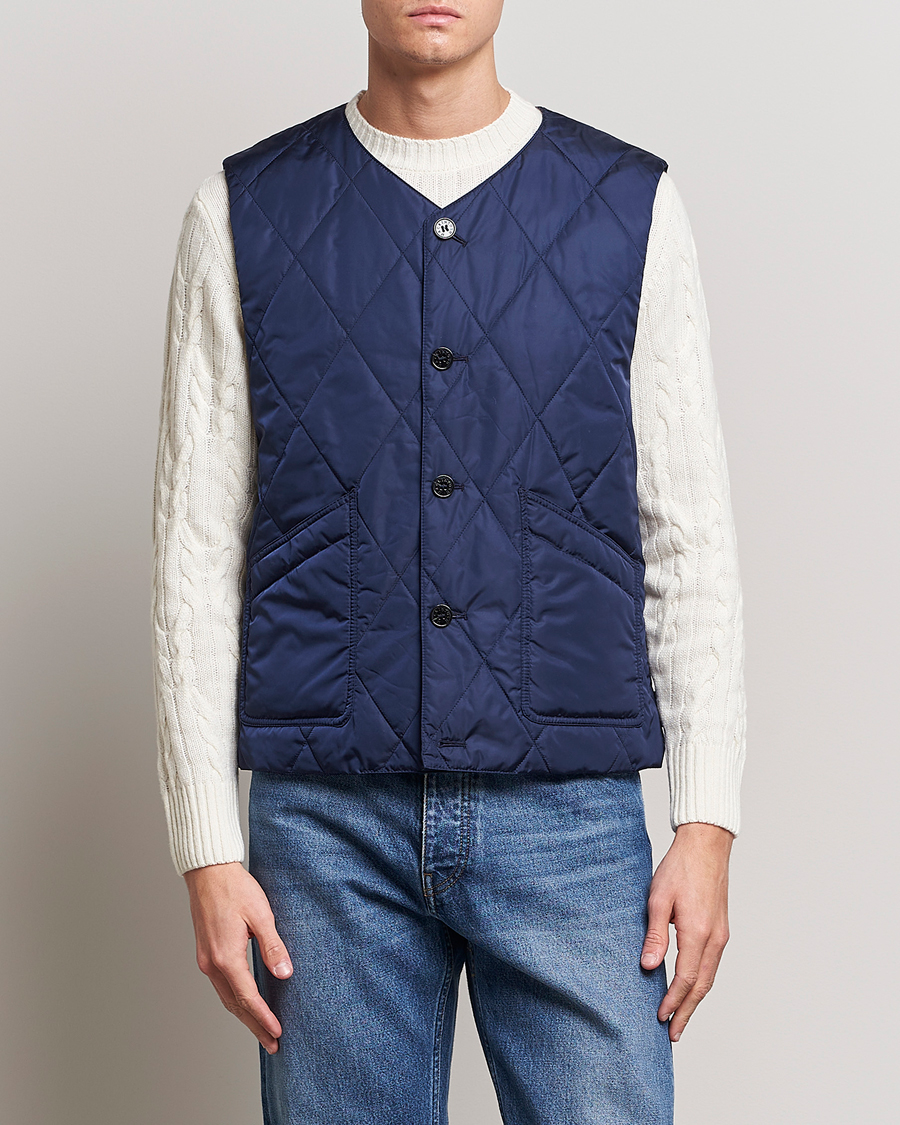 Heren | Gilets | Mackintosh | Hig Quilted Liner Blue