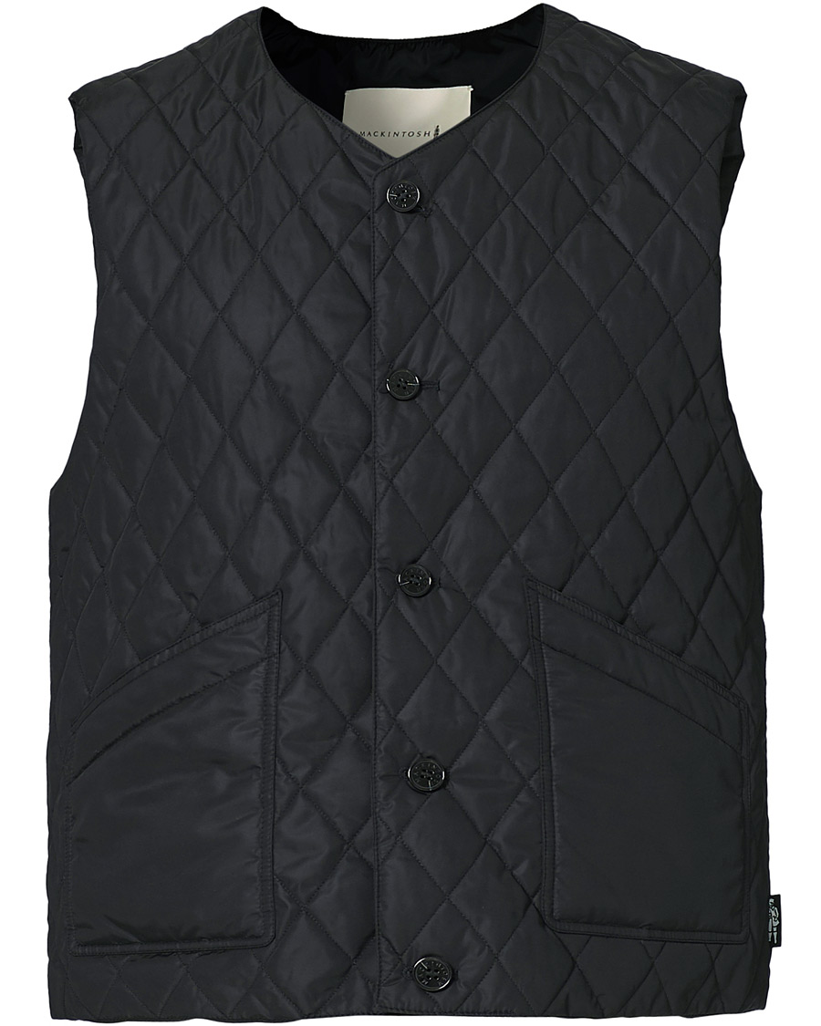 Heren | Jassen | Mackintosh | Hig Quilted Liner Black