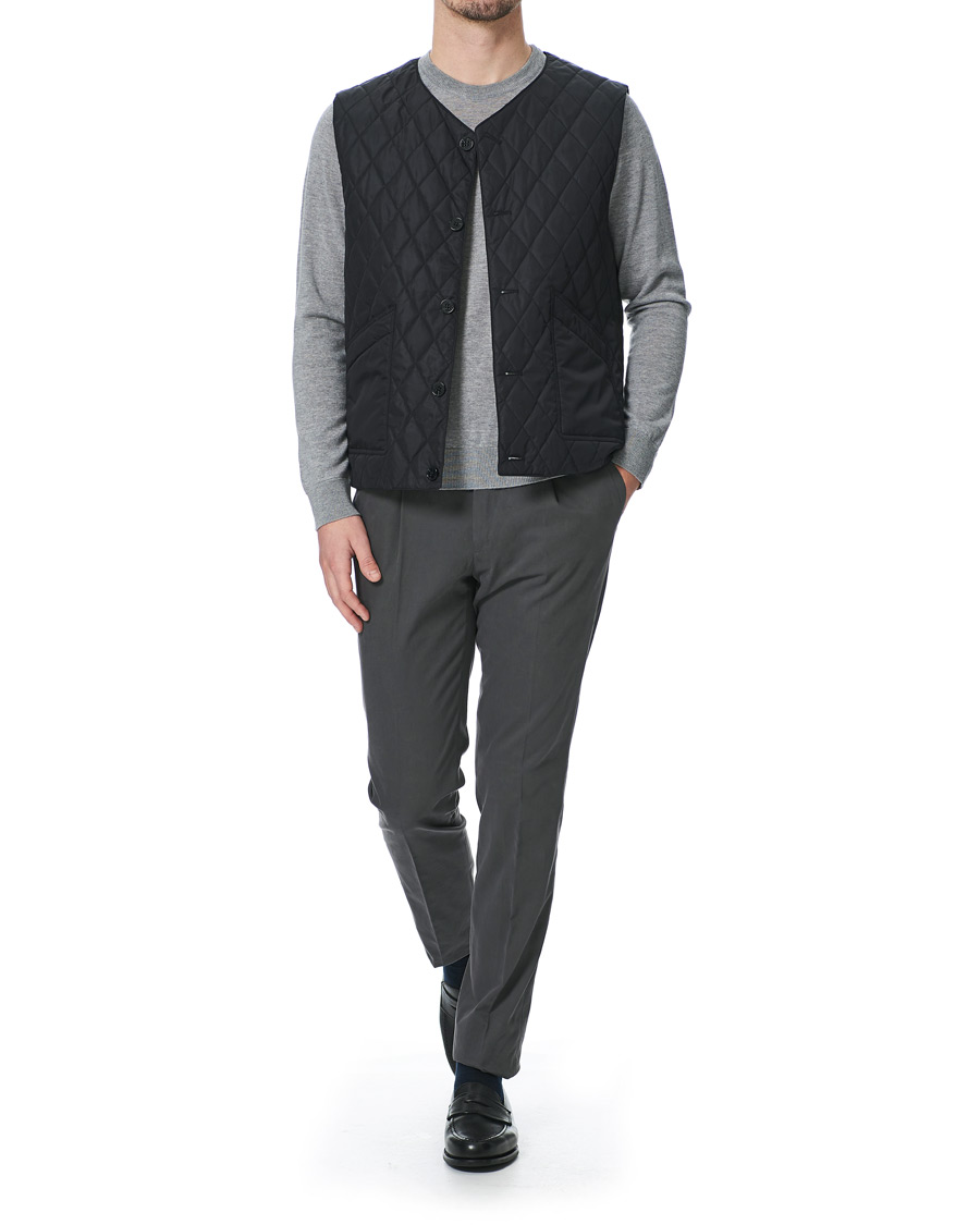 Heren | Jassen | Mackintosh | Hig Quilted Liner Black