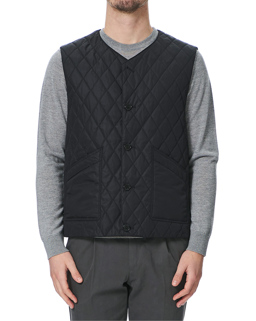 Heren | Jassen | Mackintosh | Hig Quilted Liner Black