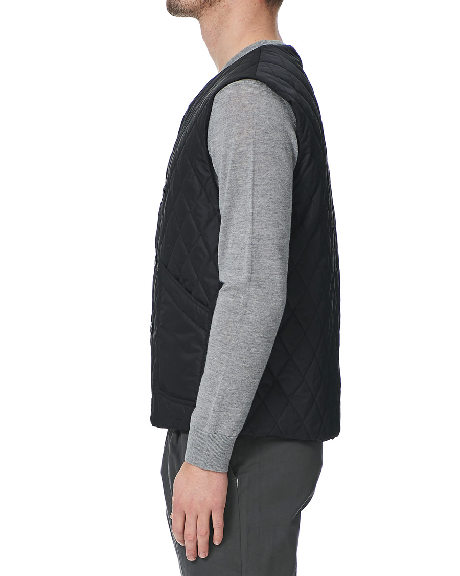 Heren | Jassen | Mackintosh | Hig Quilted Liner Black