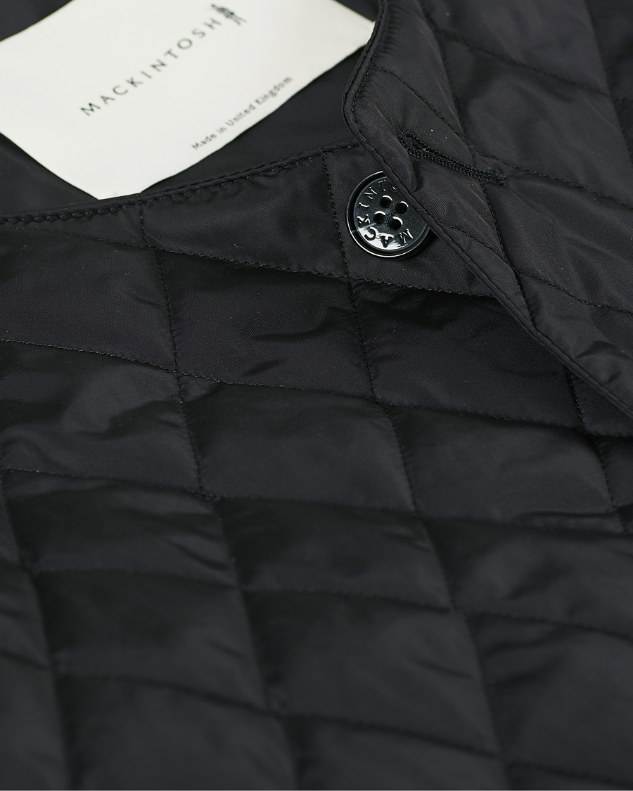 Heren | Jassen | Mackintosh | Hig Quilted Liner Black