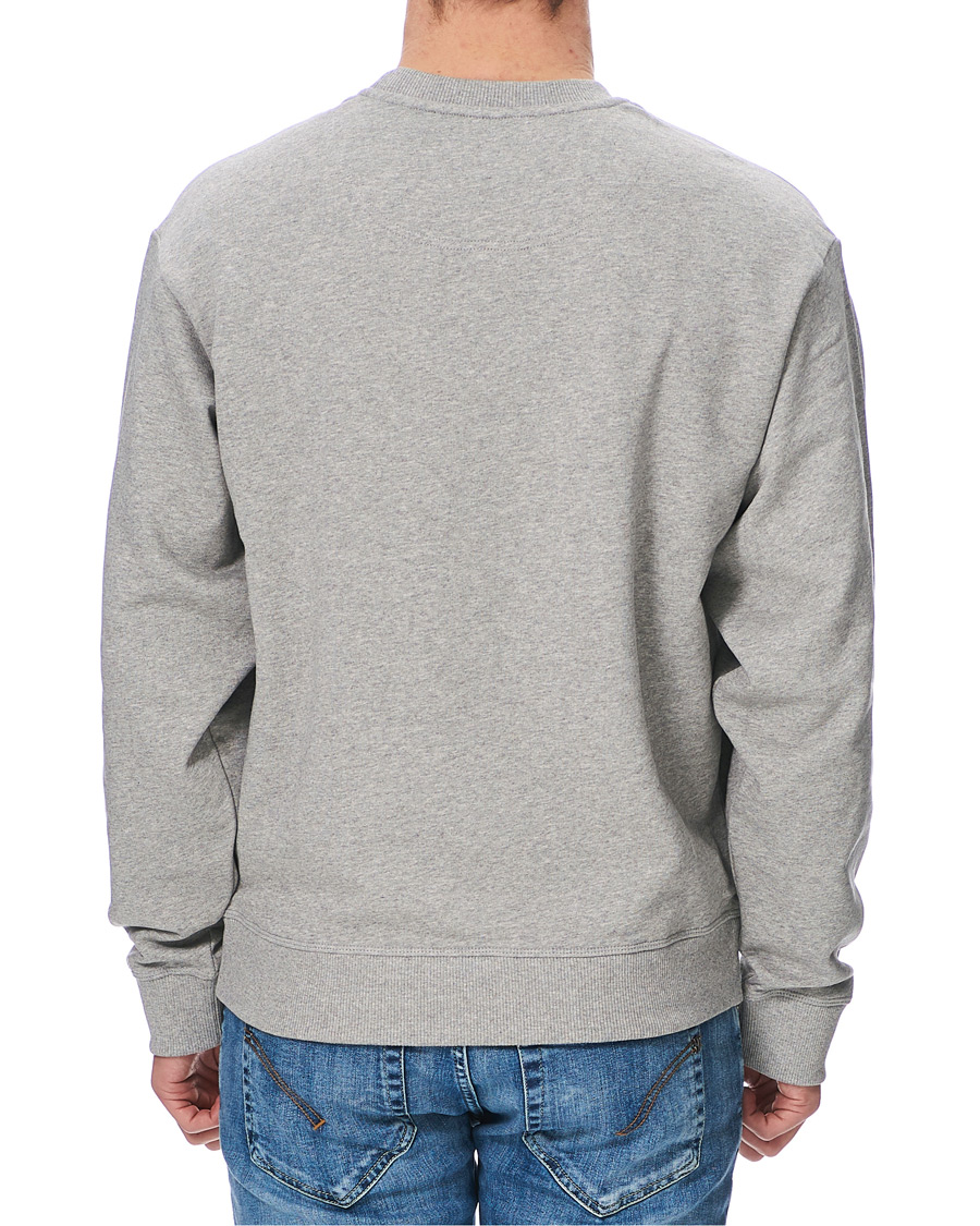 Heren | Truien | KENZO | Velvet Tiger Head Crew Neck Sweatshirt Grey
