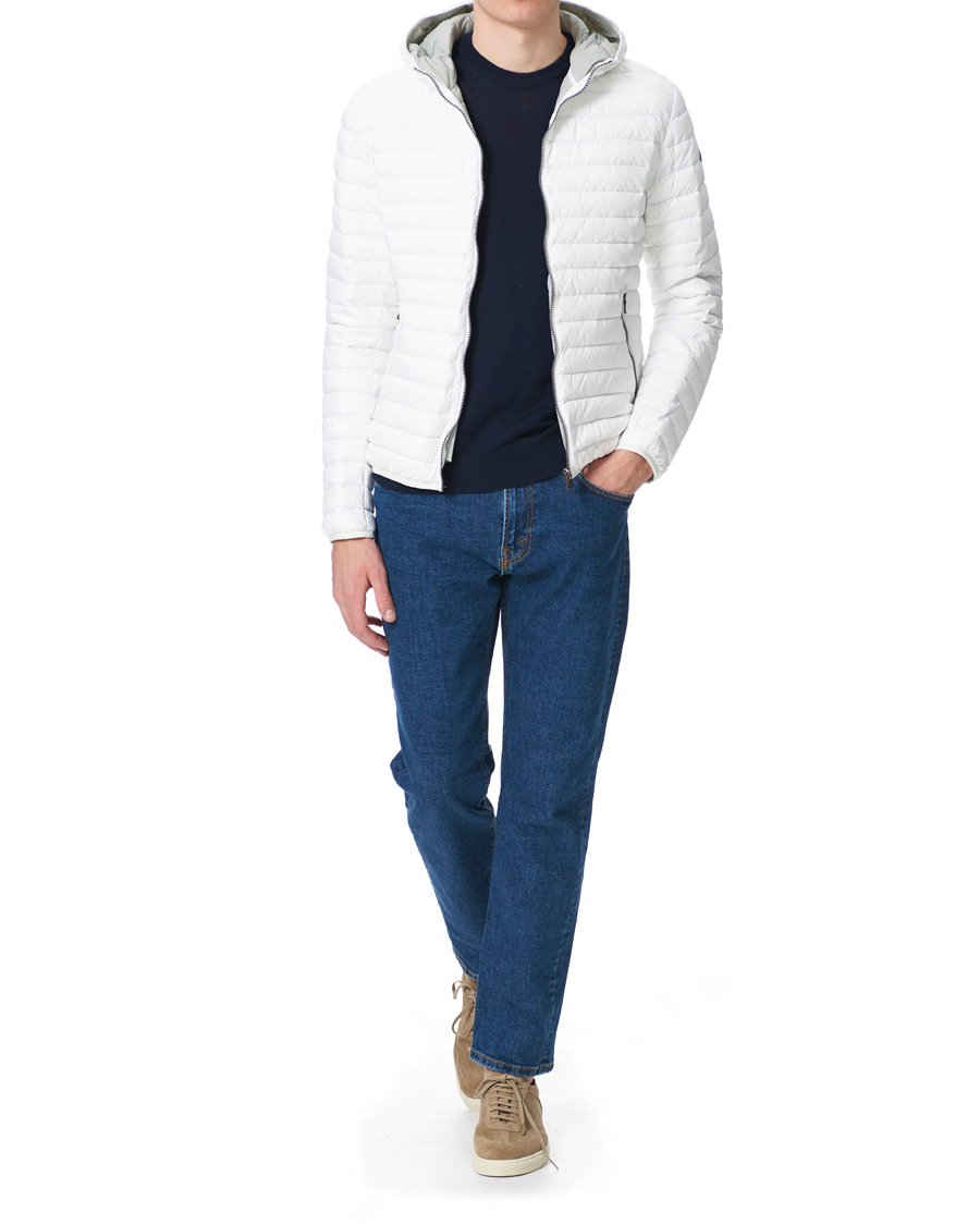 Heren | Jassen | Colmar | Lightweight Down Hooded Jacket White